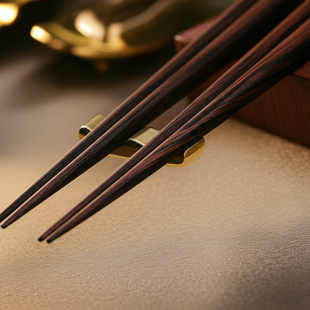 Đũa Gỗ Trắc: Lợi Ích Sức Khỏe & Phong Thủy Tinh Tế