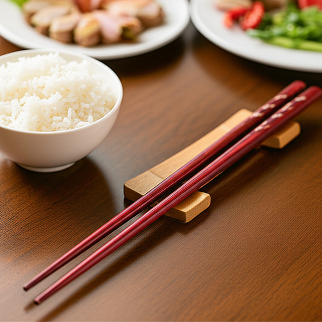 Đũa Gỗ Trắc: Ý Nghĩa Phong Thủy & Văn Hóa Ăn Uống Việt