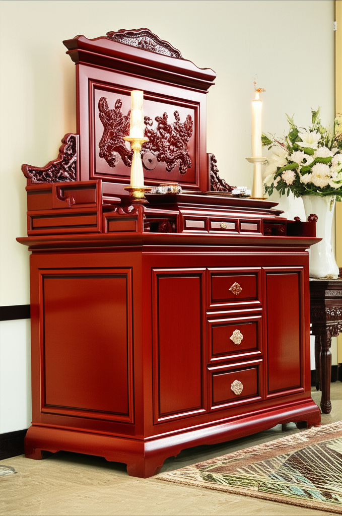 So sánh gỗ làm trạm khắc bàn thờ: Ý nghĩa phong thủy