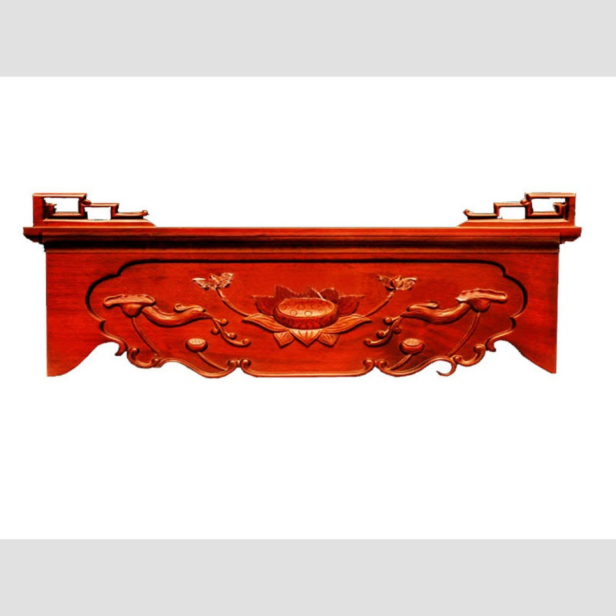 Bàn thờ treo tường chạm sen - BTT05 - Bàn thờ treo