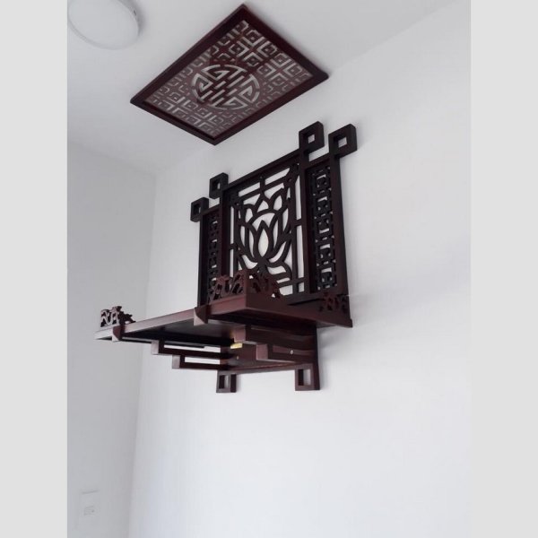 Bàn thờ treo tường hiện đại -BTT07 - góc nhìn 2