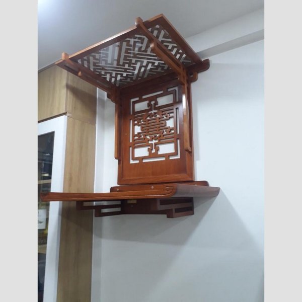 Bàn thờ treo tường hiện đại - BTT09 - góc nhìn 3
