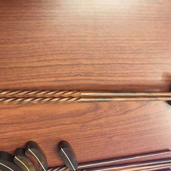 Bộ 10 gác đũa gỗ trắc - góc nhìn 7