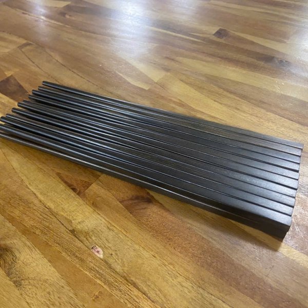 Đũa ăn gỗ mun sừng đầu vuông - góc nhìn 5