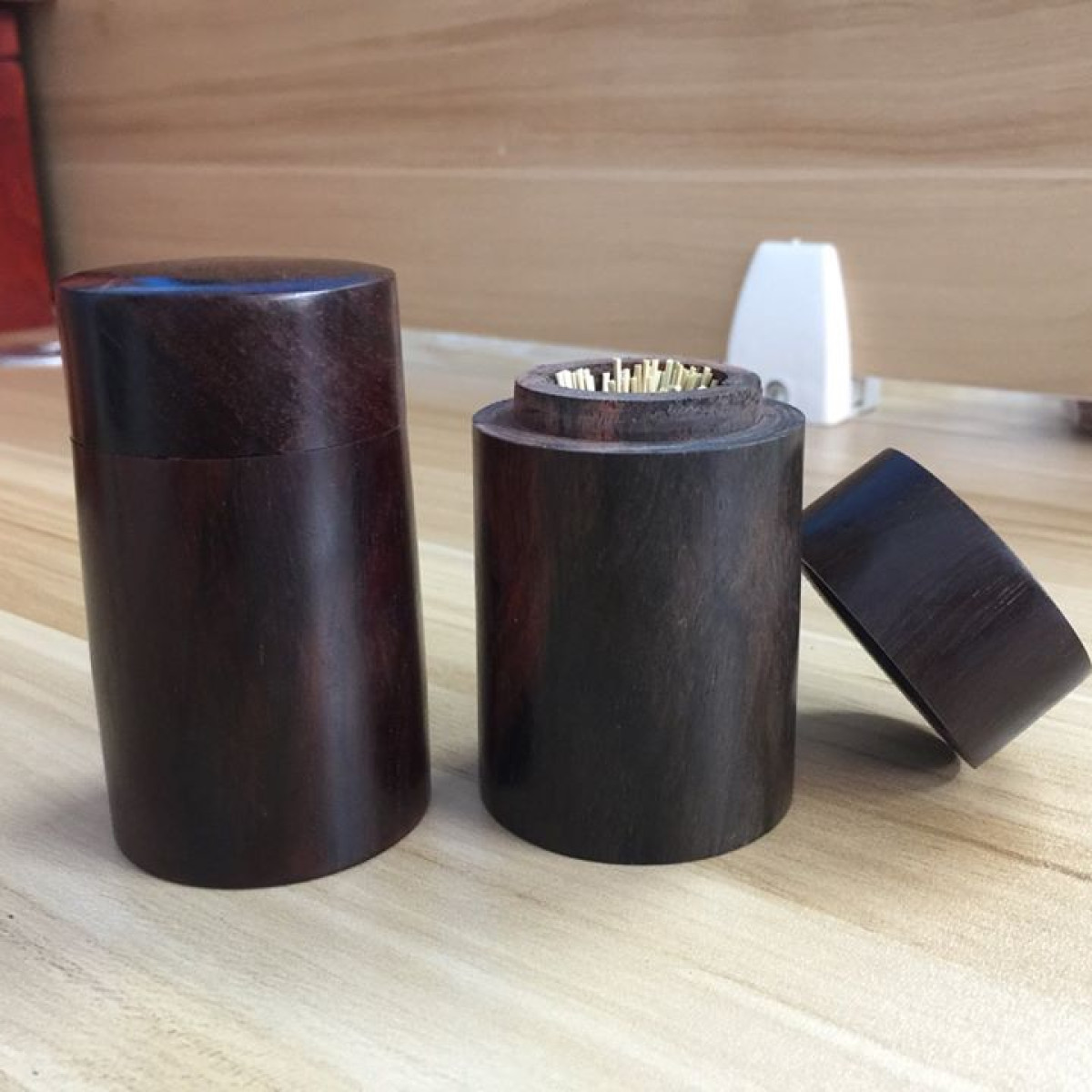 Lọ tăm trắc hình trụ - Lọ tăm