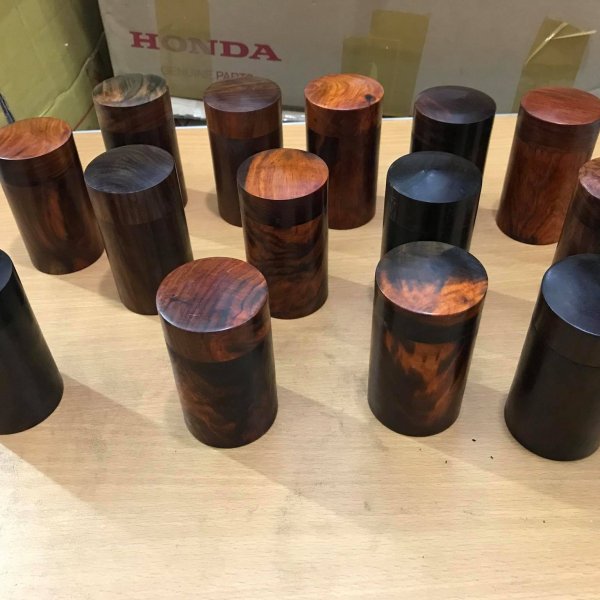 Lọ tăm trắc hình trụ - góc nhìn 5