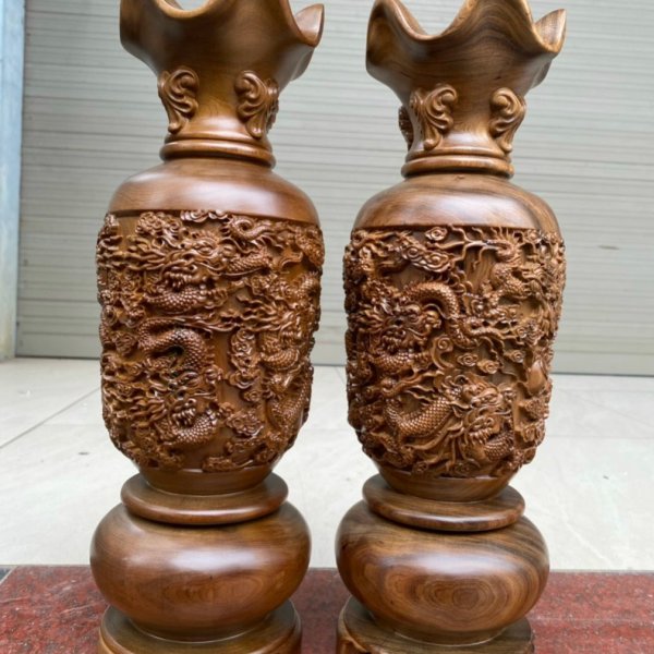 Lục bình cửu long gỗ bách xanh cao 30 cm - góc nhìn 5