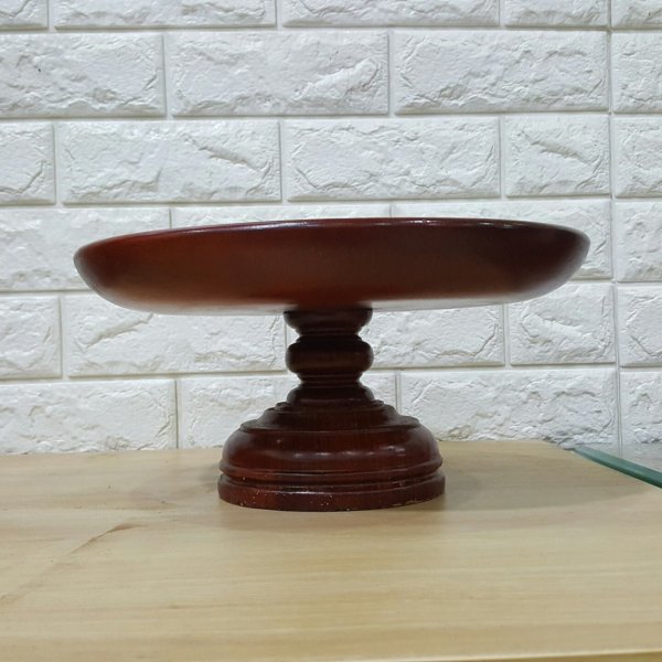 Mâm bồng gỗ gụ đường kính 40 cm - góc nhìn 6