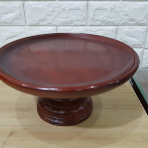 Mâm bồng gỗ hương cao cấp 20cm