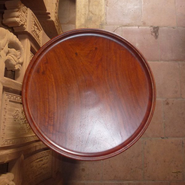 Mâm bồng gỗ hương đường kính 35cm - góc nhìn 2